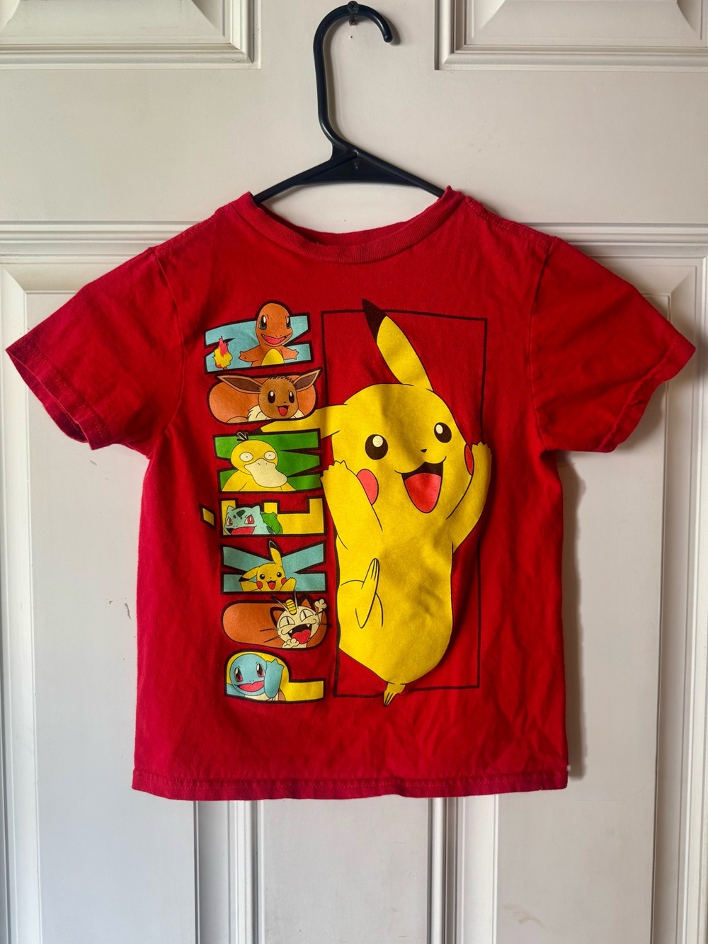 Pokemon- Kids Red Shirt - XS